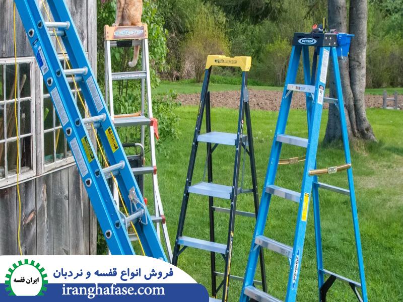 انواع نردبان بر اساس طراحی