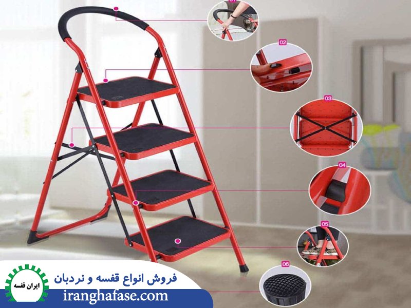 انتخاب ارتفاع مناسب برای نردبان خانگی 